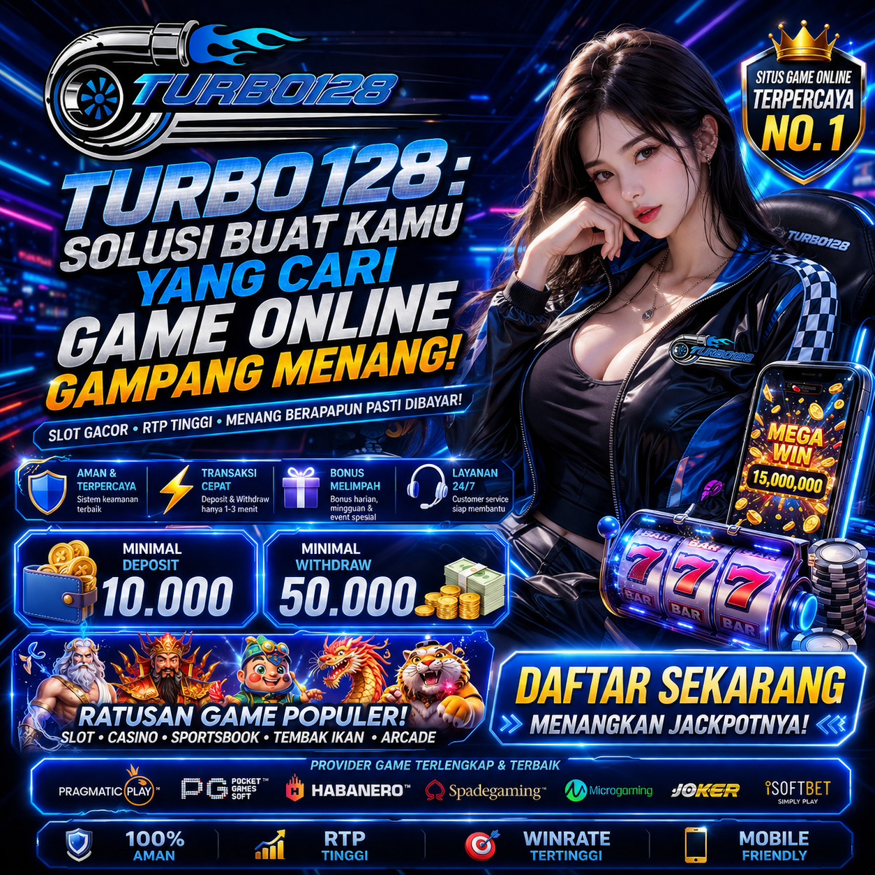 TURBO128: Solusi Buat Kamu yang Cari Game Online Gampang Menang